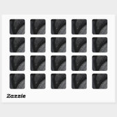 Auto Auto oude banden Black Road trips Vierkante Sticker (Vel)