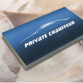 Auto-auto-stuurprogramma voor privé-Chauffeur Afsprakenkaartje