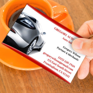 Auto-auto Visitekaartje