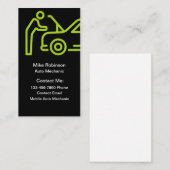 Auto-auto-Visitekaartjes Visitekaartje (Voorkant / Achterkant)