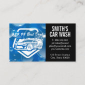 Auto auto was Logo | Zeepbellen Visitekaartje (Voorkant)