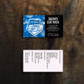 Auto auto was Logo | Zeepbellen Visitekaartje