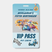 AUTO AUTOCONCOURS BADGE 5DE VERJAARDAG (Voorzijde)