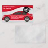 Auto | Autodiensten | moersleutel Visitekaartje (Voorkant / Achterkant)