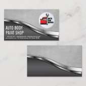 Auto Autoreparatie Logo | Monteur Visitekaartje (Voorkant / Achterkant)