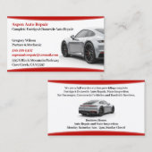 Auto auto's Visitekaartje (Voorkant / Achterkant)