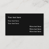 Auto-auto's voor spoelen visitekaartje (Achterkant)