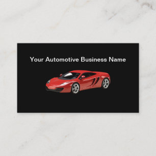 Auto-auto's voor spoelen visitekaartje