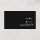 Auto autowrak winkelwagentje Visitekaartje (Achterkant)