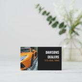 Auto autowrakkenhuis Winkelvoorraad Visitekaartje (Staand voorkant)