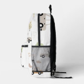 Auto Avontuur Bedrukte Rugzak (Rechts)