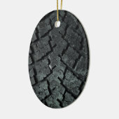 Auto-band voor rubberauto keramisch ornament (Links)