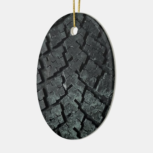 Auto-band voor rubberauto keramisch ornament (Links)