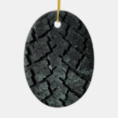 Auto-band voor rubberauto keramisch ornament (Voorkant)