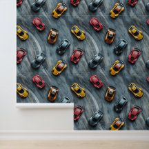 Auto behang voor race liefhebbers