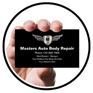 Auto Body Collision Repair Visitekaartje