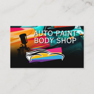 Auto Body Garage Shop Auto verzorgingsdiensten Visitekaartje