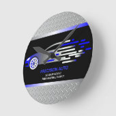 Auto Body Mechanic Auto Verf Detailing Collison Ronde Klok (Hoek)