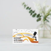 Auto Body Paint Services | technicus Visitekaartje (Staand voorkant)