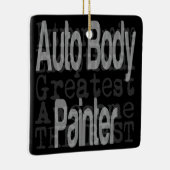 Auto Body Painter Extraordinaire Keramisch Ornament (Rechts)