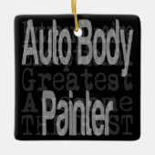 Auto Body Painter Extraordinaire Keramisch Ornament (Voorkant)