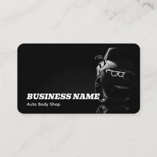 Auto-body Professional-auto Visitekaartje (Voorkant)