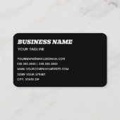 Auto-body Professional-auto Visitekaartje (Achterkant)