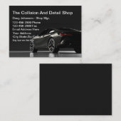 Auto-body Professional van de auto-botsing van de Visitekaartje (Voorkant / Achterkant)