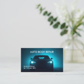 Auto Body Repair Visitekaartje (Staand voorkant)