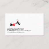 Auto Body Services | Specialistische schilderwagen Visitekaartje (Achterkant)