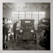 Auto Body Shop, 1926.  foto Poster (Voorkant)
