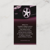 Auto Body Shop-Visitekaartje Visitekaartje (Achterkant)