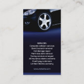 Auto Body Shop-Visitekaartje Visitekaartje (Achterkant)