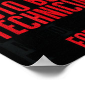 Auto Body Technician Vehicle Repair Car Maintenanc Poster (Hoek)