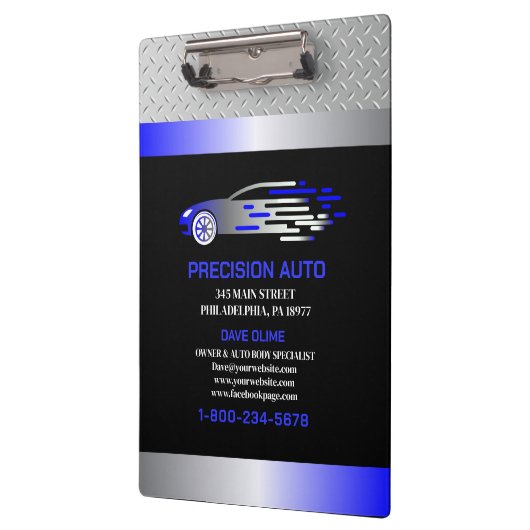 Auto Body Work Custom Car Paint Detailing Collison Klembord (Links)