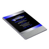 Auto Body Work Custom Car Paint Detailing Collison Notitieboek (Rechterzijde)
