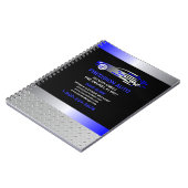 Auto Body Work Custom Car Paint Detailing Collison Notitieboek (Linkerzijde)