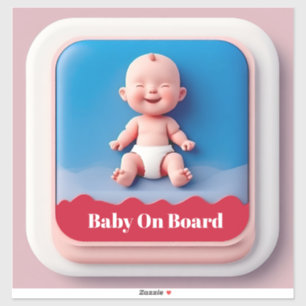 Auto bord Baby aan boord Sticker
