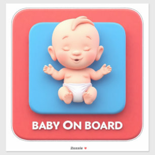 Auto bord Baby aan boord Sticker