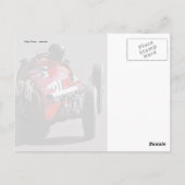 Auto Briefkaart (Achterkant)