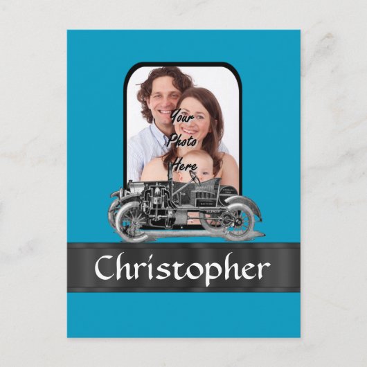  auto briefkaart (Voorkant)