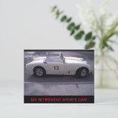 Auto Briefkaart (Staand voorkant)