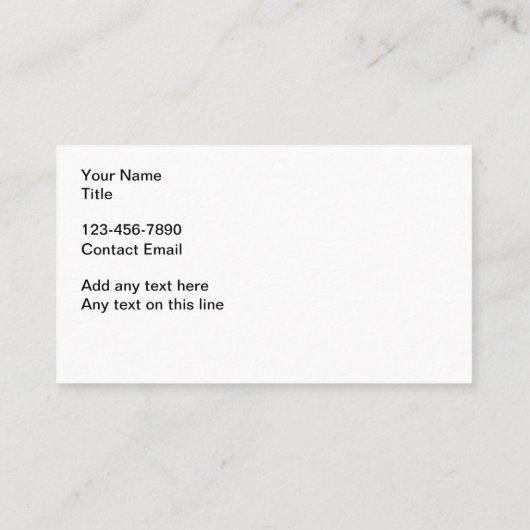 Auto Broker Automotive Visitekaartje Design (Achterkant)