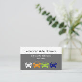 Auto Broker Visitekaartjes (Staand voorkant)