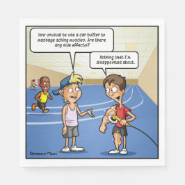 Auto Buffer Massage Funny Party Servetten