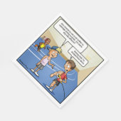 Auto Buffer Massage Funny Party Servetten (Hoek)