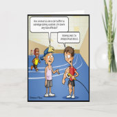 Auto Buffer Massage Funny Verjaardag Kaart (Voorkant)