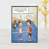 Auto Buffer Massage Funny Verjaardag Kaart (Gele Bloem)