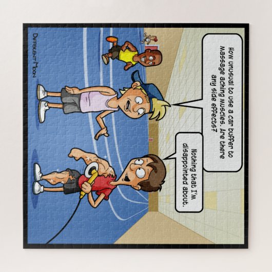 Auto Buffer Massage Grappige Legpuzzel (Horizontaal)