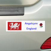 Auto Bumpersticker - Engeland (Op auto)